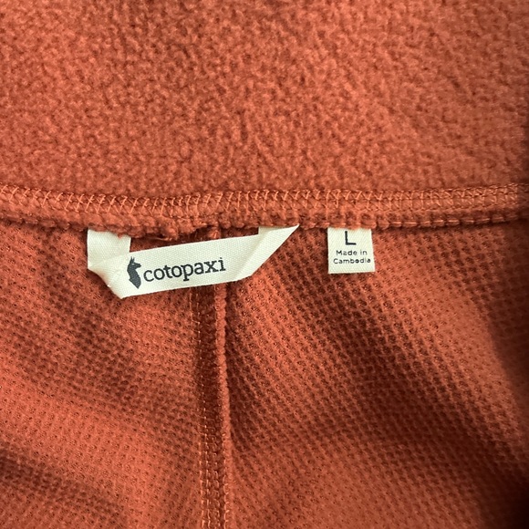 ✨Host Pick✨NWT - Cotopaxi Men’s Abrazo Half Zip Fleece Jacket - Size L - Picture 6 of 8